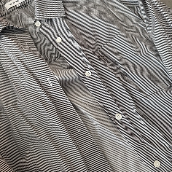 Button-Up Poplin Striped Matching Set - Picture 8 of 13